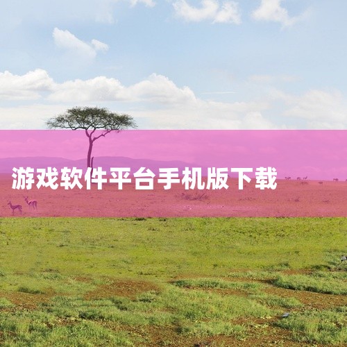 可个性化推送符合玩家喜好的游戏。taptap：非常好用的手机游戏下载软件，有海量好玩的游戏，游戏类型丰富，且游戏安全可靠，都来自官方渠道。咪噜手游平台和3733游戏盒子：主要聚焦于变态版游戏，收录了大|